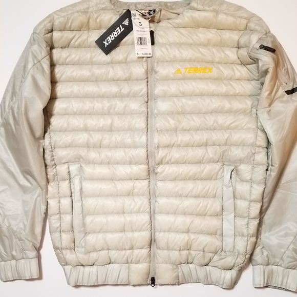 Adidas New Men Terrex Down Bomber Jacket